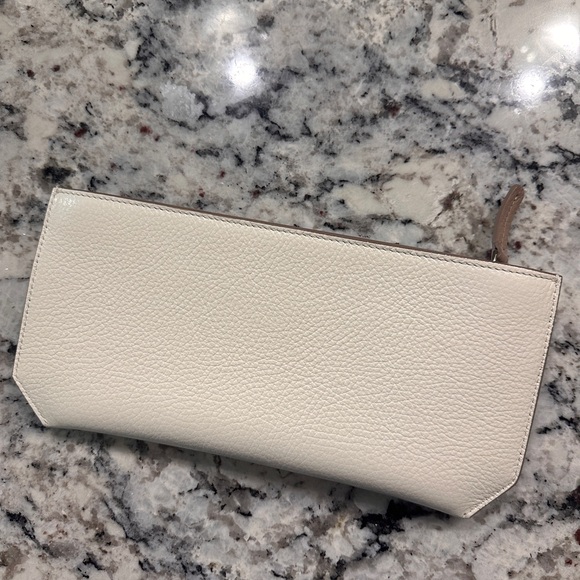 Senreve Colorblock clutch in brown/vanilla - Picture 2 of 3